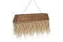 DKD Home Decor Lámpara de Techo de Fibras Naturales 138x26x33