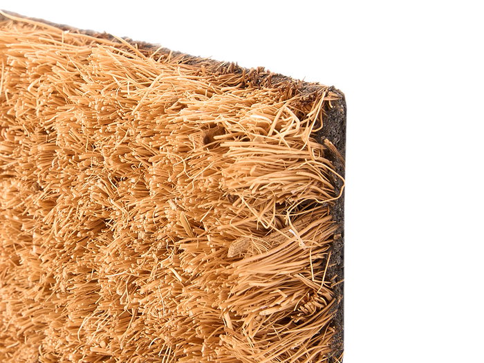 Giftdecor Felpudo Casa Feliz 40x120 cm Fibra de Coco y Plástico PVC (Set de 6)