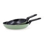 Quid Set de 2 Sartenes de Aluminio Prensado BOHO 20/24 cm Verde