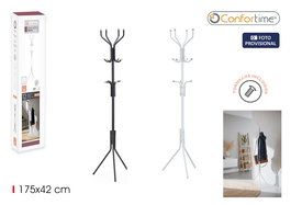 Inde Perchero Metálico de Pared, 175 x 42 cm (6 Unidades)