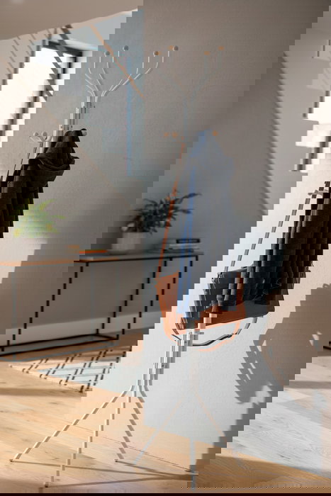 Inde Perchero Metálico de Pared, 175 x 42 cm (6 Unidades)