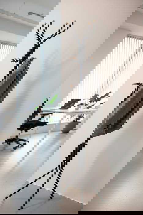 Inde Perchero Metálico de Pared, 175 x 42 cm (6 Unidades)