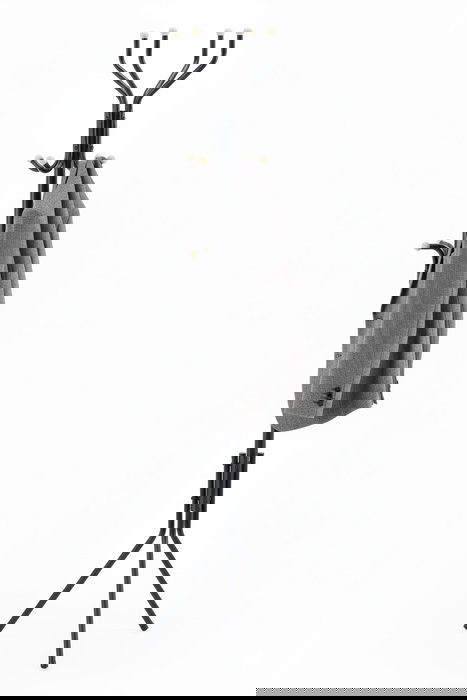 Inde Perchero Metálico de Pared, 175 x 42 cm (6 Unidades)