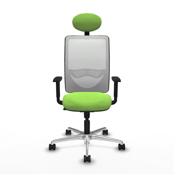 PIQUERAS Y CRESPO Silla de oficina Zulema con mecanismo Sincro, color Pistacho y Blanco PIQUERAS Y CRESPO Silla de oficina Zulema con mecanismo Sincro, color Pistacho y Blanco