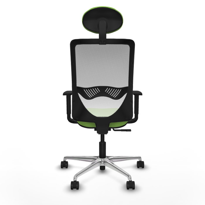PIQUERAS Y CRESPO Silla de oficina Zulema con mecanismo Sincro, color Pistacho y Blanco PIQUERAS Y CRESPO Silla de oficina Zulema con mecanismo Sincro, color Pistacho y Blanco