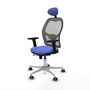 PIQUERAS Y CRESPO Silla de oficina Jorquera Azul claro y Gris