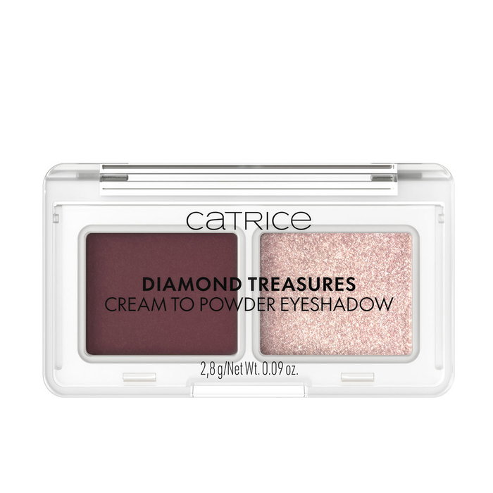 Catrice Diamond Treasures Sombra de ojos en crema a polvo 060 Burgundy Glitz Catrice Diamond Treasures Sombra de ojos en crema a polvo 060 Burgundy Glitz