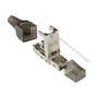 GoodConnections RJ45 Conector Cat. 6A 10G 500MHz, Feldkonfektionierbar, Para Cable Red