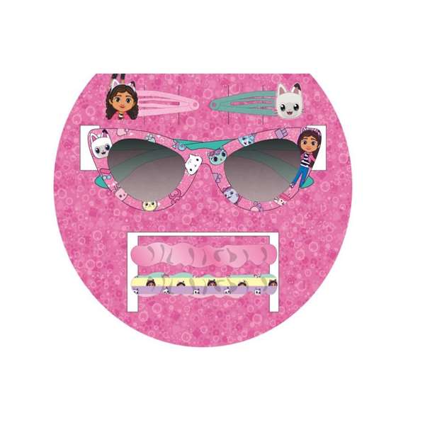 Cerdá Set de Belleza Gafas de Sol Gabby's Dollhouse Rosa 15 x 17 x 2 cm