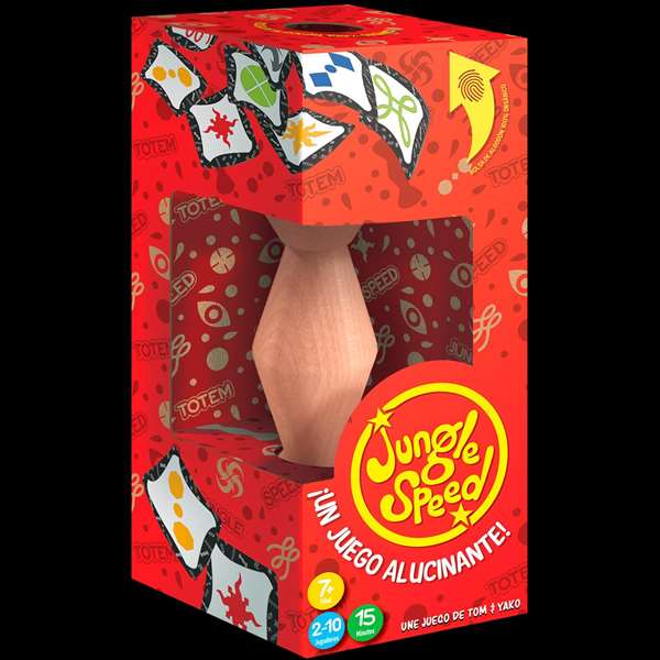 Asmodee Juego Jungle Speed - Juego de cartas para niños y adultos a partir de 7 años