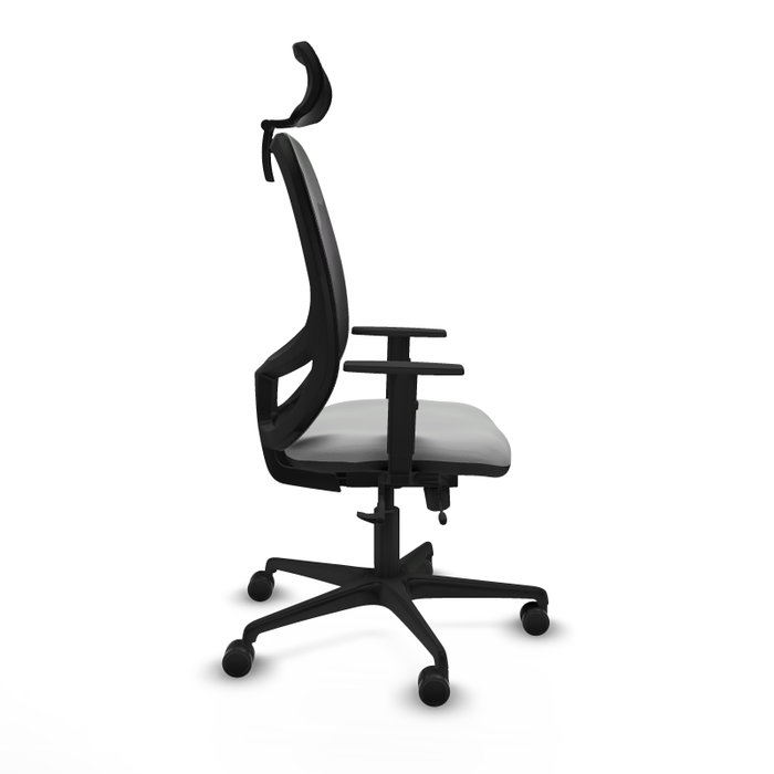 PIQUERAS Y CRESPO Silla de oficina Cilanco Sincro/Traslack Gris claro y Negro