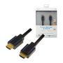 LogiLink Cable HDMI 4K/60 Hz, A/M a A/M, 3 m, negro/azul