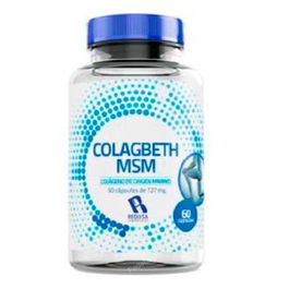 BEQUISA Colagbeth 60 Cápsulas Colágeno Peptan y MSM para Articulaciones y Huesos