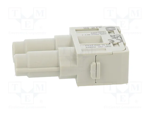 HARTING Han-Modular® Módulo Conector Hembra 70A 1000V 2 PIN