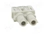 HARTING Han-Modular® Módulo Conector Hembra 70A 1000V 2 PIN