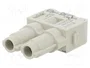 HARTING Han-Modular® Módulo Conector Hembra 70A 1000V 2 PIN