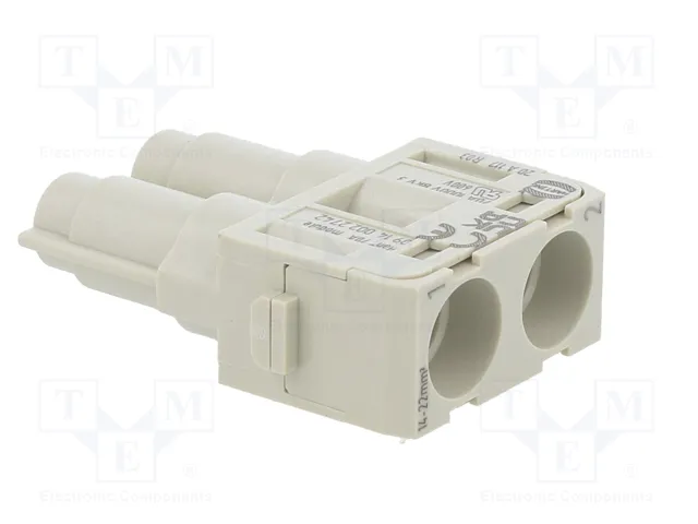 HARTING Han-Modular® Módulo Conector Hembra 70A 1000V 2 PIN