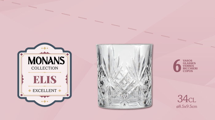 La Mediterranea Vaso Monans Elis 34cl La Mediterranea Vaso Monans Elis 34cl
