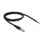 DeLOCK 89907 Cable de alimentación con extremos de cable abiertos y conector de CC 5,5 x 2,1 x 9,5 mm
