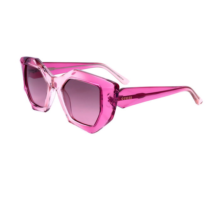 Guess Gafas GU7897 77T Gafas de Sol Mujer Fucsia Cristal Burdeos Degradado 50 mm Patilla 140 mm