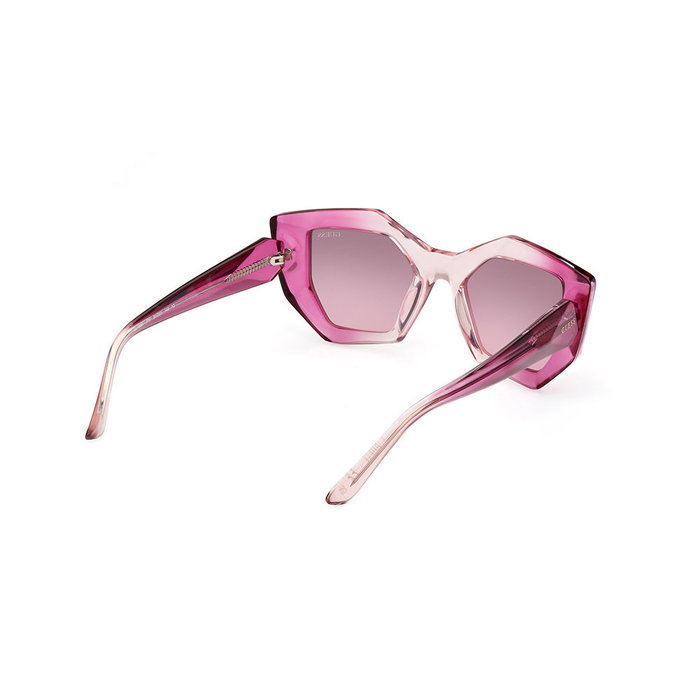 Guess Gafas GU7897 77T Gafas de Sol Mujer Fucsia Cristal Burdeos Degradado 50 mm Patilla 140 mm