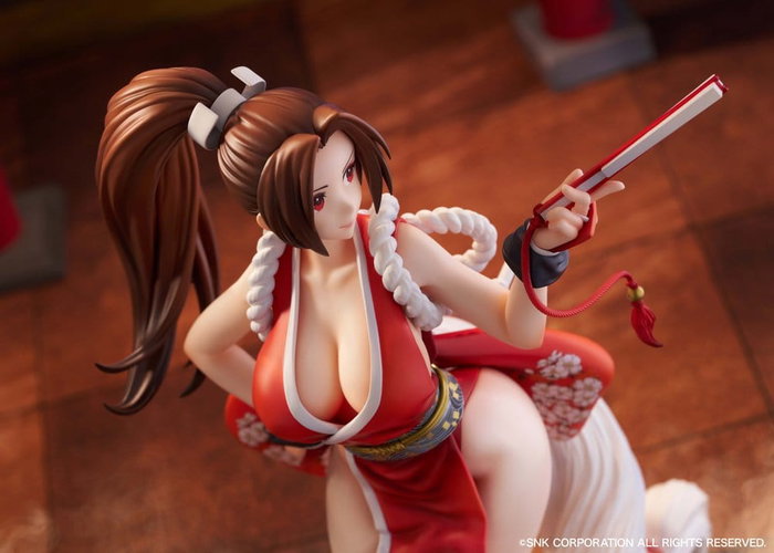Golden Head The King of Fighters XV Figura Mai Shiranui AmiAmi Limited Edition Golden Head The King of Fighters XV Figura Mai Shiranui AmiAmi Limited Edition