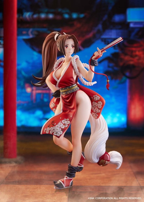 Golden Head The King of Fighters XV Figura Mai Shiranui AmiAmi Limited Edition Golden Head The King of Fighters XV Figura Mai Shiranui AmiAmi Limited Edition