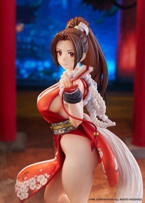 Golden Head The King of Fighters XV Figura Mai Shiranui AmiAmi Limited Edition Golden Head The King of Fighters XV Figura Mai Shiranui AmiAmi Limited Edition