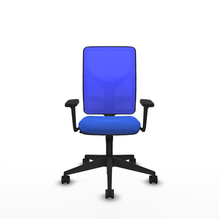 PIQUERAS Y CRESPO Silla de oficina Motilla Azul con mecanismo Sincro PIQUERAS Y CRESPO Silla de oficina Motilla Azul con mecanismo Sincro
