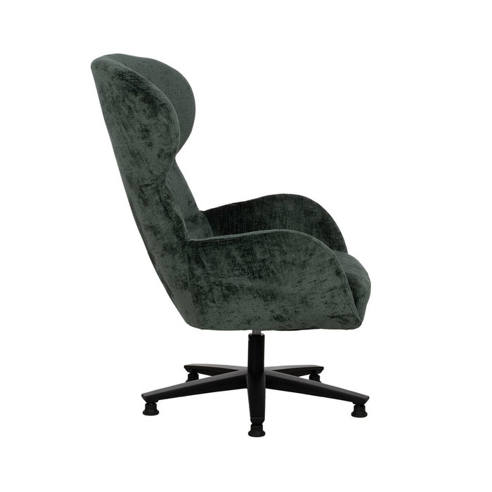 Ixia Sillón Giratorio Verde Tejido-Metal Ixia Sillón Giratorio Verde Tejido-Metal