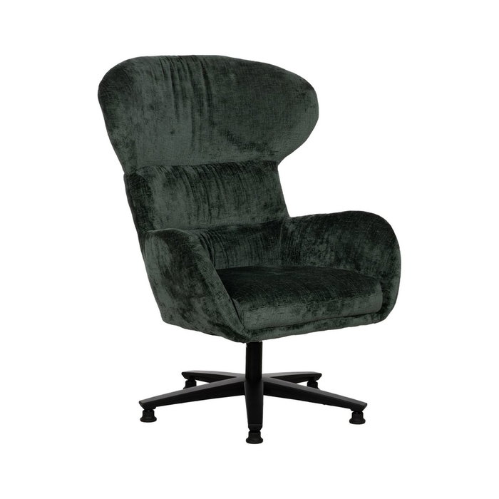 Ixia Sillón Giratorio Verde Tejido-Metal Ixia Sillón Giratorio Verde Tejido-Metal