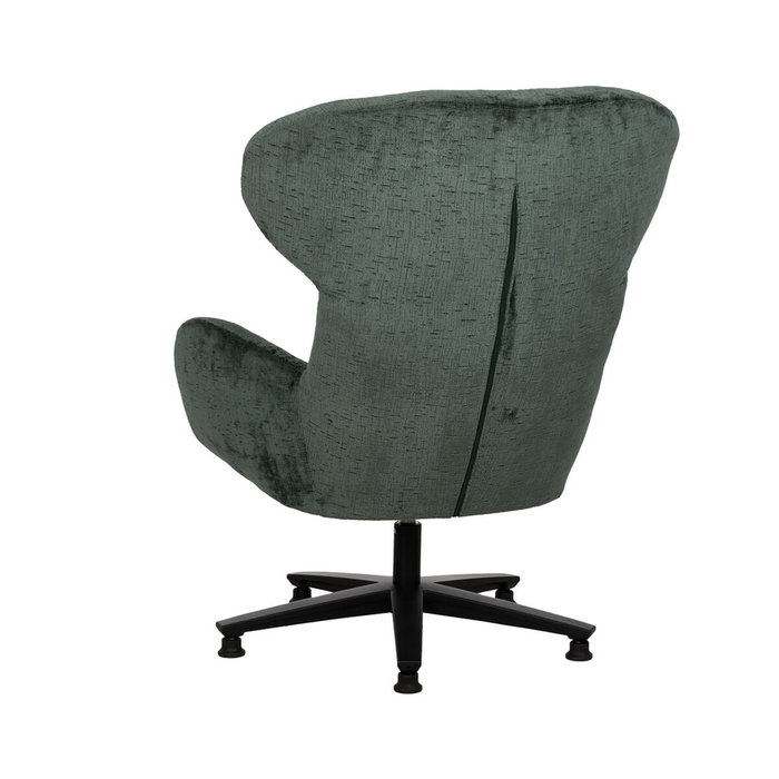 Ixia Sillón Giratorio Verde Tejido-Metal Ixia Sillón Giratorio Verde Tejido-Metal