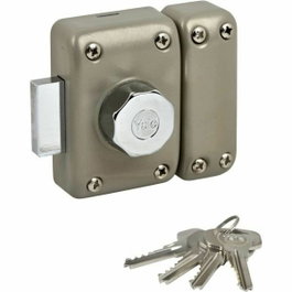 Yale YV25DE-45 Cerradura de doble cilindro 5 pines beige