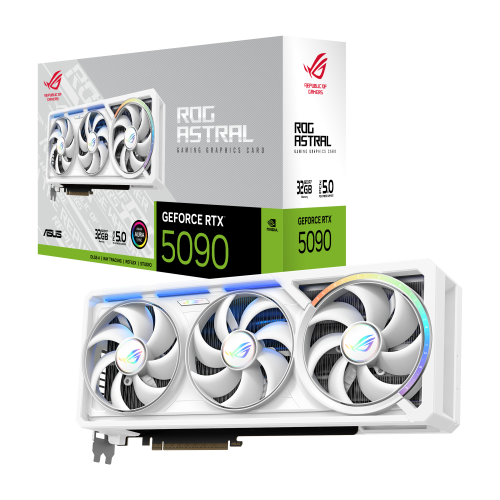 Asus ROG Astral RTX5090-32G-WHITE NVIDIA GeForce RTX 5090 32 GB GDDR7 Blanco Asus ROG Astral RTX5090-32G-WHITE NVIDIA GeForce RTX 5090 32 GB GDDR7 Blanco