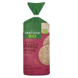 SANTIVERI Tortitas Arroz Integral 100Gr Bio