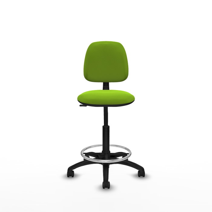 PIQUERAS Y CRESPO Taburete Isso CP similpiel pistacho sin brazos PIQUERAS Y CRESPO Taburete Isso CP similpiel pistacho sin brazos