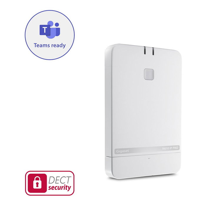 Gigaset PRO N610 IP DECT con Estación Base y Móvil S700H Pro Blanco