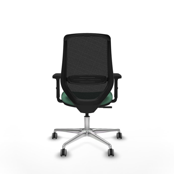 PIQUERAS Y CRESPO Silla de oficina Mardos con mecanismo Sincro Verde esmeralda y Negro