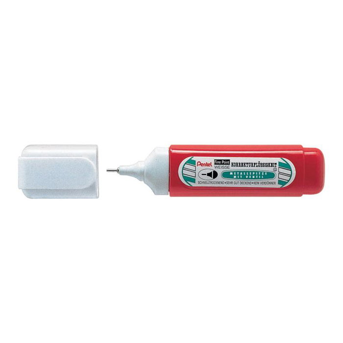 Pentel ZLC-31W Korrekturstift fein 12 ml - Correcto