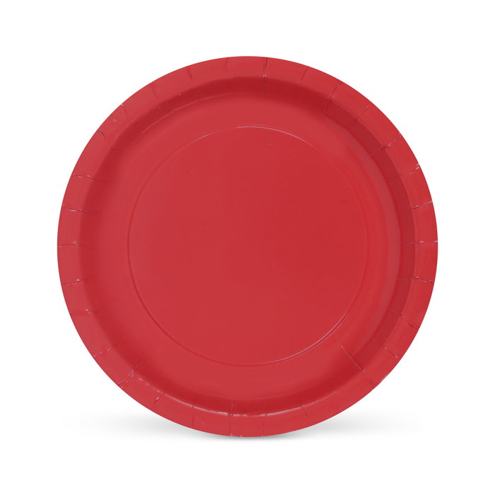 Algon Set-10 Plato Carton Burdeos Soja 20 cm (36 Unidades) Algon Set-10 Plato Carton Burdeos Soja 20 cm (36 Unidades)