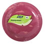 Algon Set-10 Plato Carton Burdeos Soja 20 cm (36 Unidades)