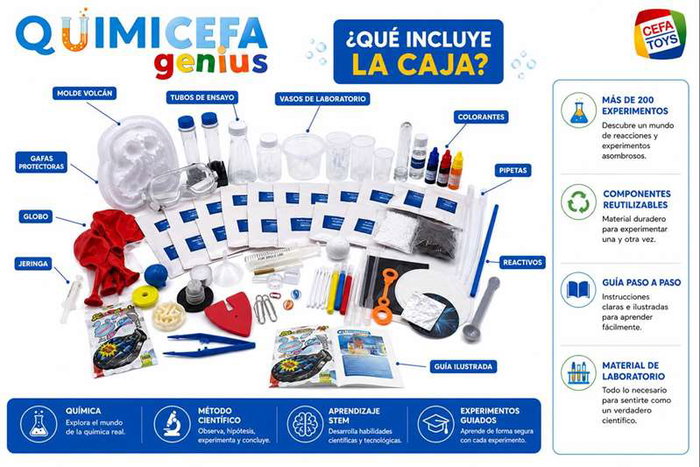 CEFA Quimicefa Genius 200 Super Laboratorio Científico