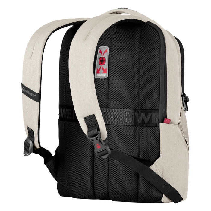 Wenger MX Professional Mochila Urbana Unisex para Portátil de 16 Pulgadas (40,6 cm), Poliéster, Color Arena Wenger MX Professional Mochila Urbana Unisex para Portátil de 16 Pulgadas (40,6 cm), Poliéster, Color Arena