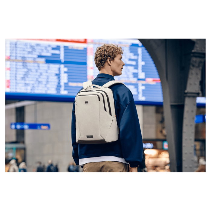 Wenger MX Professional Mochila Urbana Unisex para Portátil de 16 Pulgadas (40,6 cm), Poliéster, Color Arena Wenger MX Professional Mochila Urbana Unisex para Portátil de 16 Pulgadas (40,6 cm), Poliéster, Color Arena