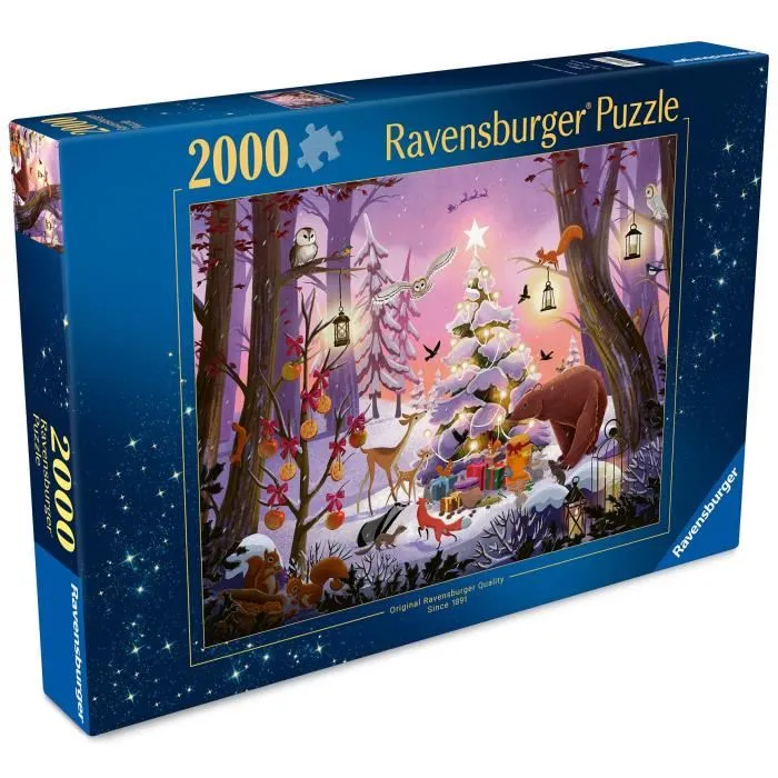 Ravensburger RAV12001417 Puzzle 2000 Piezas Navidad
