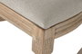 DKD Home Decor Silla Olmo y Ratán Apilable Natural
