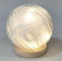 DKD Home Decor Decoración Luminosa Cristal LED 15x15x15 cm