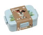 KioKids Caja de Almuerzo Infantil con Compartimentos - Azul - Colección Lovely Friends con Divisor Interno - Autonomía +4 Meses
