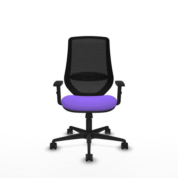PIQUERAS Y CRESPO Silla de oficina Mardos, Mecanismo Sincro, Lila y Negro PIQUERAS Y CRESPO Silla de oficina Mardos, Mecanismo Sincro, Lila y Negro