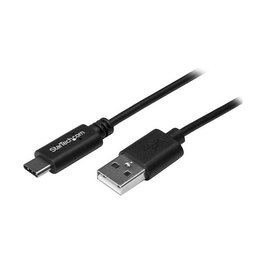 StarTech Paquete de 10 Cables USB-A a USB-C de 2 m - Negro - USB 2.0, Certificado USB-IF, para Carga y Sincronizacion
